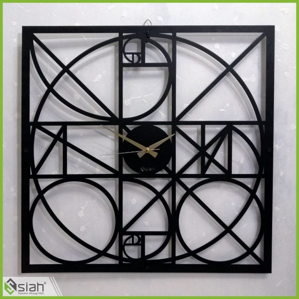METAL DUVAR SAATİ