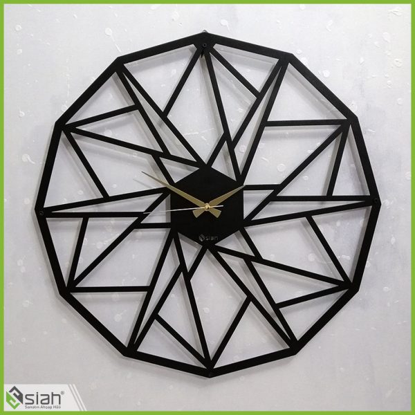METAL DUVAR SAATİ