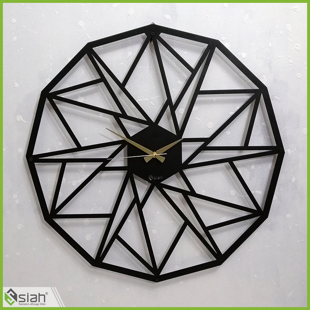 KURAM DUVAR SAATİ METAL DUVAR SAATİ