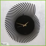 METAL DUVAR SAATİ