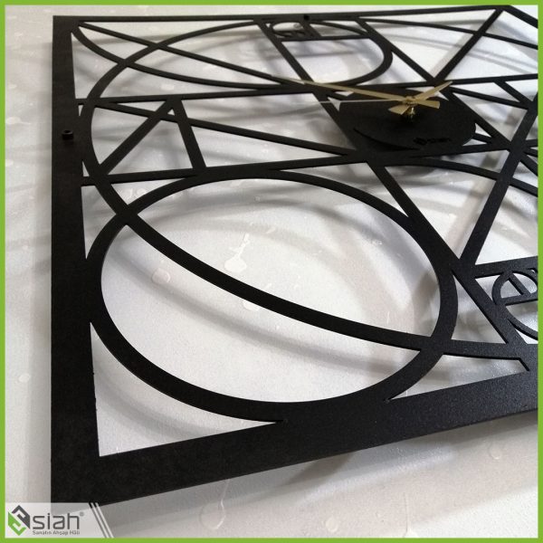 METAL DUVAR SAATİ