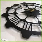 METAL DUVAR SAATİ