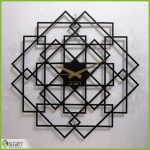 METAL DUVAR SAATİ