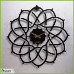 METAL DUVAR SAATİ