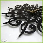 METAL DUVAR SAATİ
