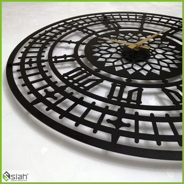 METAL DUVAR SAATİ